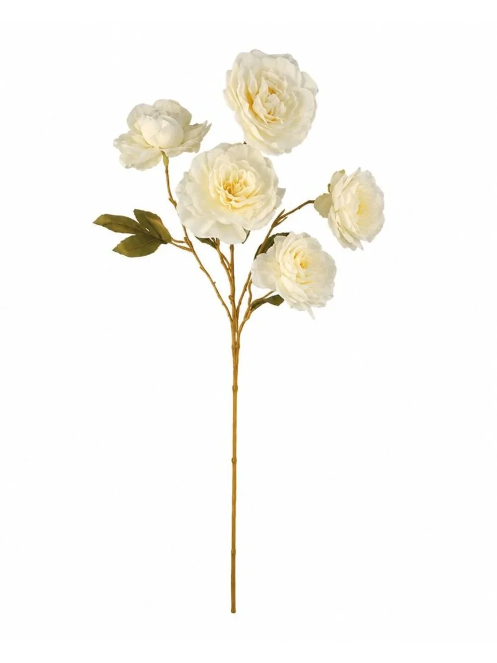 Cream Ranunculus Stems, Faux Ranunculus Flowers, Artificial Flowers, Ivory Flora